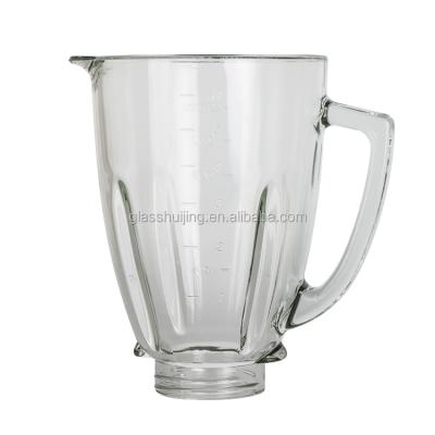 China Household Repuestos Para licuadora 1250ml blender jar todo Para TU licuadora blender glass jar (A86) for sale