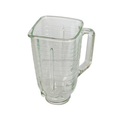 China Household 4655 Classic Vidrio Para Vaso Licuadora Blender Replacement Glass Jar for sale