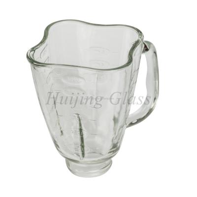 China Household vasos licuadoras 4655 (A12) 1.75 jarra cube glass jar vidrio blender factory direct replacement juicer spare parts for sale