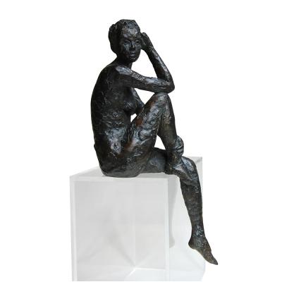 China Hot Selling China Bronze Sculpture Naked Outdoor Garden Decorative Figure Sculpture for sale