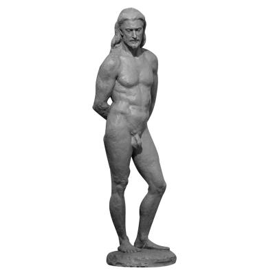 China Handmade Roman Nude Man Statue Sculpture China Resin Handwork for sale