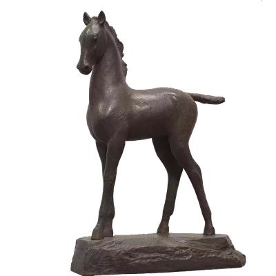 China Large Modern Outdoor Animal Abstract Horse Bronze Statue China Statue for sale