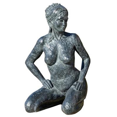 China Exquisite Details Marble Nude Woman Sculpture Villa Outdoor Park Decoration for sale