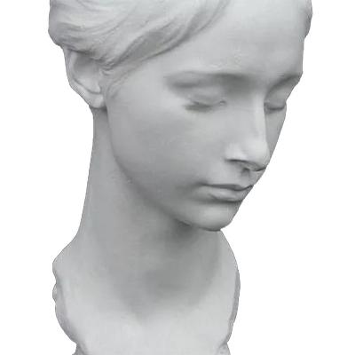 China Resin Modern Home Art China Decoration Female Bust Statue for sale