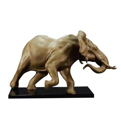 China China Custom Sculpture Home Decoration Art Elephant Bronze Casting Statue for sale