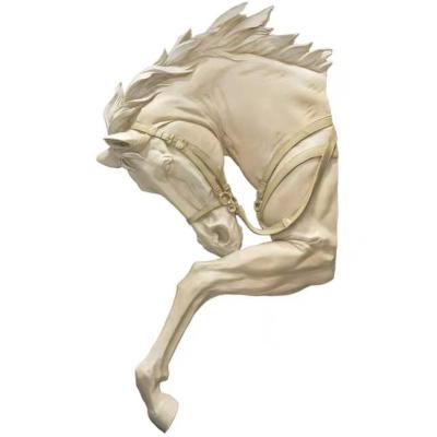 China Creative Horse Statue China Resin Relief Sculpture Three-dimensional Jewelry for sale