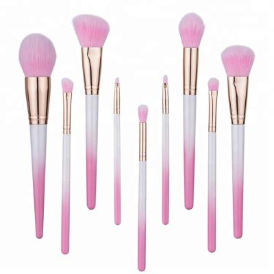 China Fan Brush Products Custom Logo Maquillaje 9pcs Makeup Brush Set Best Selling Cosmetics for sale