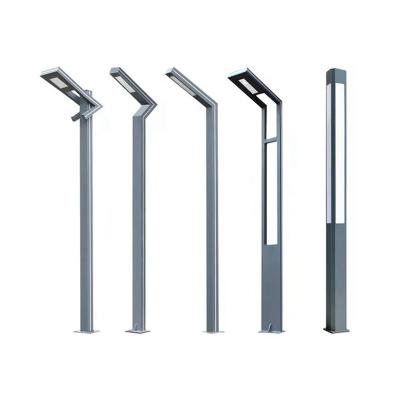 China Square Aluminum Profile Outdoor Landscape Lighting Garden Lamp Post Pole Light for sale