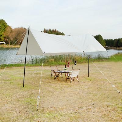 China Extended Type Tent Canopy Waterproof Tent, Cotton Canvas TentSun Shade Shelter For Glamping Bell Tent for sale