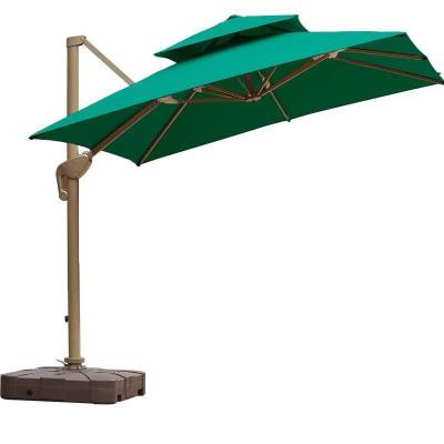 China Factory Outdoor UV Resistant Folding Furniture Sun Outdoor Beach Umbrella, Chinese Garden Parasol for sale