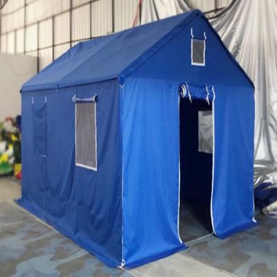 China Straight Brace Type 3*4m Civil Affairs Disaster Relief Refugee Humanitarian Aid Tent for sale