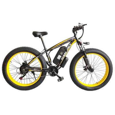 China Aluminum alloy 1000W motor 13AH lithium battery fat electric bike SMLRO XDC600 26x4.0 inch tire e-bike for sale