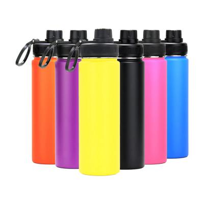 China PORTABLE Stainless Steel Water Bottle Double Wall Leakproof Vacuum Insulated Wide Mouth Cup Store Drinks for sale