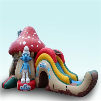 China PVC Colorful Mushroom Inflatable Bouncer Castle, Inflatable Bounce Castle On Sale for sale