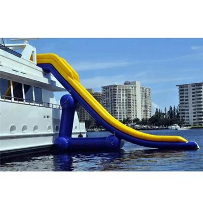 China PVC Tarpaulin Hot Selling Beach Inflatable Water Slide, Inflatable Floating Water Slide for sale