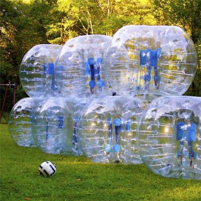 China Toy Outdoor Inflatable Bubble Soccer Ball , Inflatable Body Bumper Ball For Adult for sale