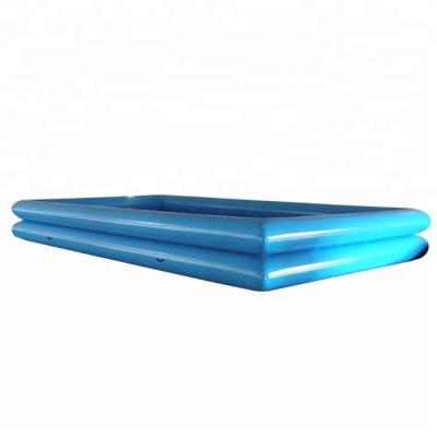 China 2019 Hot Selling 0.6 or 0.9mm Plato PVC Tarpaulin Inflatable Swimming Pool, Rectangular Swimming Pool For Sale for sale