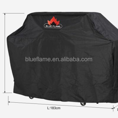 China Custom Logo and Size BBQ Cover Outdoor Rain BBQ Grill Cover Easily Cleaned Protective Waterproof Cover for sale