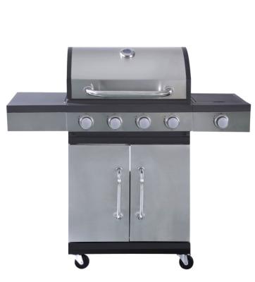 China Amazon Hot Selling Easily Assembled Portable Easily Cleaned Stainless Steel Barbecue Grill BBQ Grill Machine Gas Grill For Outdoor for sale