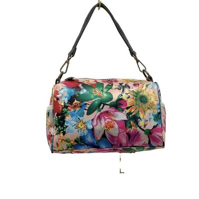 China High Quality Fashion Area Inspired Print Fabric Ultralight Women's Cross-body Bag Shoulder Bag for sale