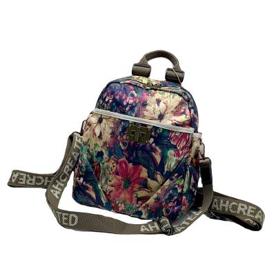 China Other Factory Batch Small Custom Twill Fabric All Over Print Women's Backpack Cross - Body Bag Shoulder Bag for sale