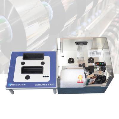 China Plastic packaging bags 32 53mm print head 6320 machine 6210 dataflex videojet printer tto printer batch number print coding machine for sale