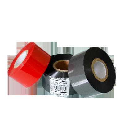 China HC3 25mm Machine Thermal Transfer Ribbon Coding Clear Type Hot Stamping Foil 100M for sale