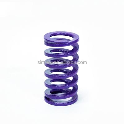 China High Deflection Coil SIMC Purple Die Coil Springs for sale