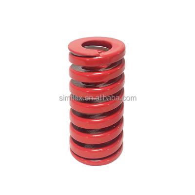 China Red 55CrSi Coil Material SIMM Medium Load Die Springs for sale