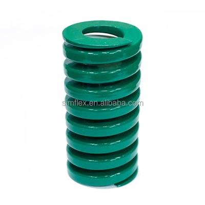 China Coil Heavy Load Green Die Spring Compression Spring For Plastic Injection Molding for sale