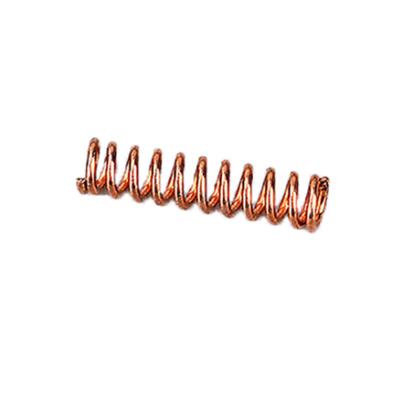 China Custom High Temperature Stainless Steel-Copper Brass Coil Spring Round Flat Compression Spring for sale