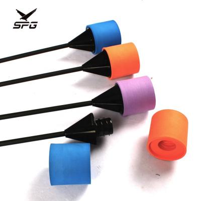 China Soft Figh Higher Elasticity Archery Quanlity SPG Sponge Safty CS Game Arrows Shooting Foam Tip Arrow Archery Tag Arrow for sale