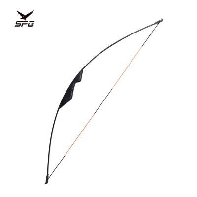 China SPG Bow Archery Shooting One Piece Shooting Hunting Traditional 30lbs Fiberglass Recurve Bow for sale