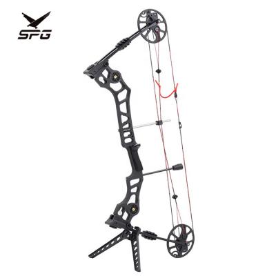 China Hunting& SPG archery coumpound cam shooting bow 40 lbs hunting Al-MG alloy compound bow for sale for sale