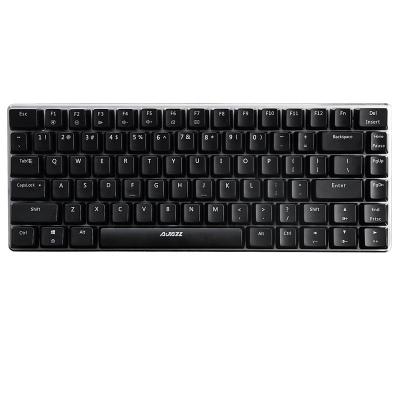 China AJAZZ Plug and Play AK33 USB Wired Compact 82 Keys Aluminum Laptop Mechanical Keyboard for Win PC Gamer for sale