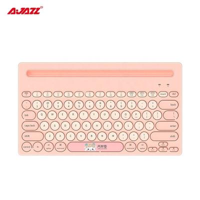 China AJAZZ 320i Slim Desktop Keyboard BT 3.0/5.0 Wireless Wireless with Mouse Pad for Android IOS Mini Laptop Keyboard for sale