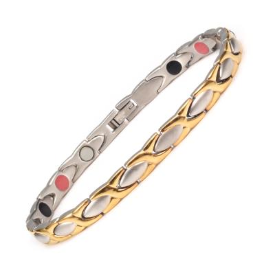 China FASHIONABLE 99.5% Pure Copper Neodymium Health Wollet Health Magnetic Copper Bracelet for sale