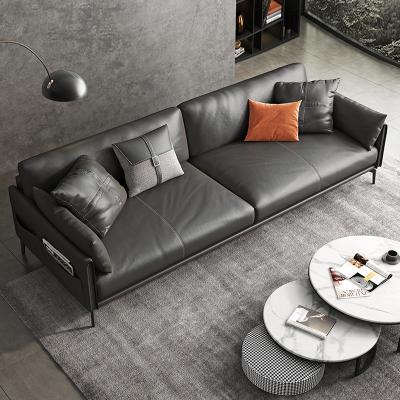 China High Quality Furniture Sofa Set Living Room Modern Style Leather Sofa Convertible for sale