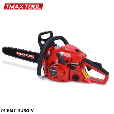 China Professional 45cc gasoline portable gas tree cutting machine heavy duty 2 stroke petrol chainsaw à venda