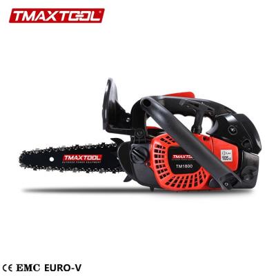 중국 Tmaxtool New Gas Mini 18.3CC Carving Chain saw Machine Easy Operated Chainsaw 판매용