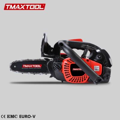 China New Agricultural Technology Hand Mini Gasoline Chainsaw 18.3cc Gasoline Chainsaw Te koop