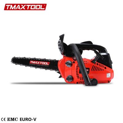 China Tmaxtool Hot Selling Mini Chainsaw 25.4CC 2-Stroke Carving Chainsaw Machine Easy Operated Chainsaw for sale