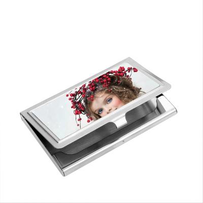 China Fashion New Arrival DIY Business Card Holder Dye Sublimation Business Blank Card Case for sale