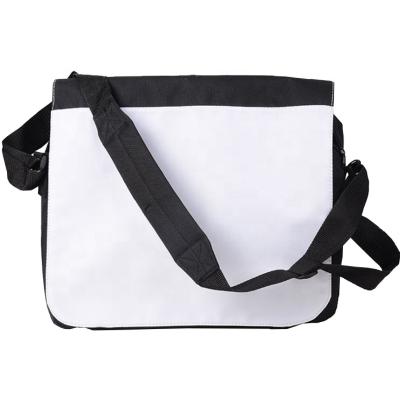 China Hot Selling Customized Canvas OEM Design Shoulder Bags Sublimation Printable Single Shoulder Bag for sale