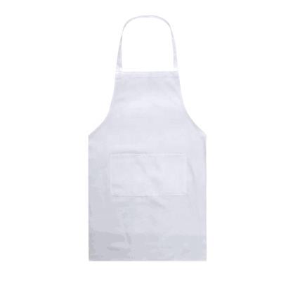 China Cleaning For The Kitchen Printable Custom Design Bib Apron Sublimation Blank Apron With Pocket for sale