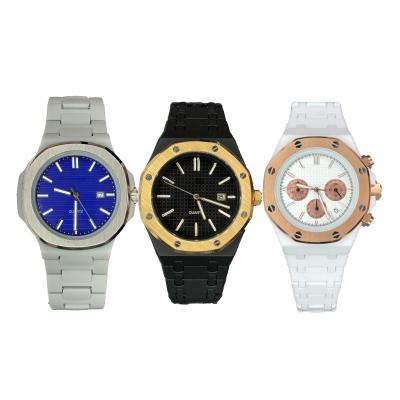 China Fashion \ Luxury Popular Wholesale Reloj Dress Factory Customized Logo PolyCarbon PC Watches Men Wrist Watch for sale