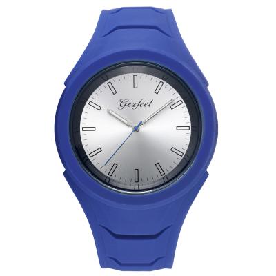 China Plastic Watch Reloj Water Resistant Silicone Rubber Quartz Watch Couples Watch for sale