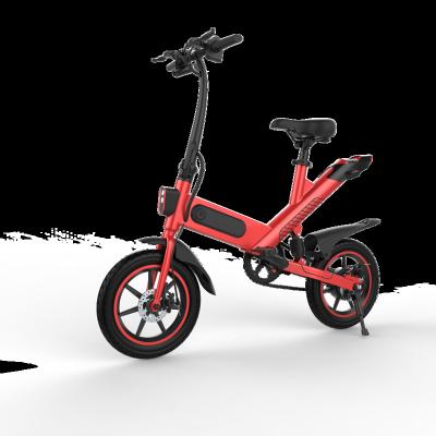 China MINI Janobike Adult High Quality 350W 14 Inch Electric Bike 10Ah Lithium Battery Electric Bicycle Folding Ebike for sale