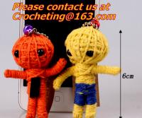 Китай Crochet Doll toys knitting wool stuffed doll toy for phone Accessories Children toy продается