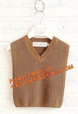 China Superior quality wholesale v neck sweater boys casual kid vest, Fashionable cozy wholesale v neck sweater boys casual ki for sale